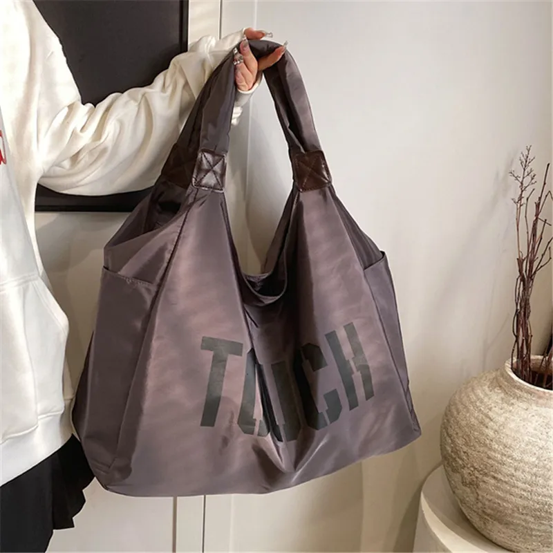 حقائب يد نسائية أكسفورد عصرية حقيبة كتف ذات سعة كبيرة حقيبة سفر، حقيبة يد لليوجا والترفيه في نزهة الضواحي مع مبطنة #2