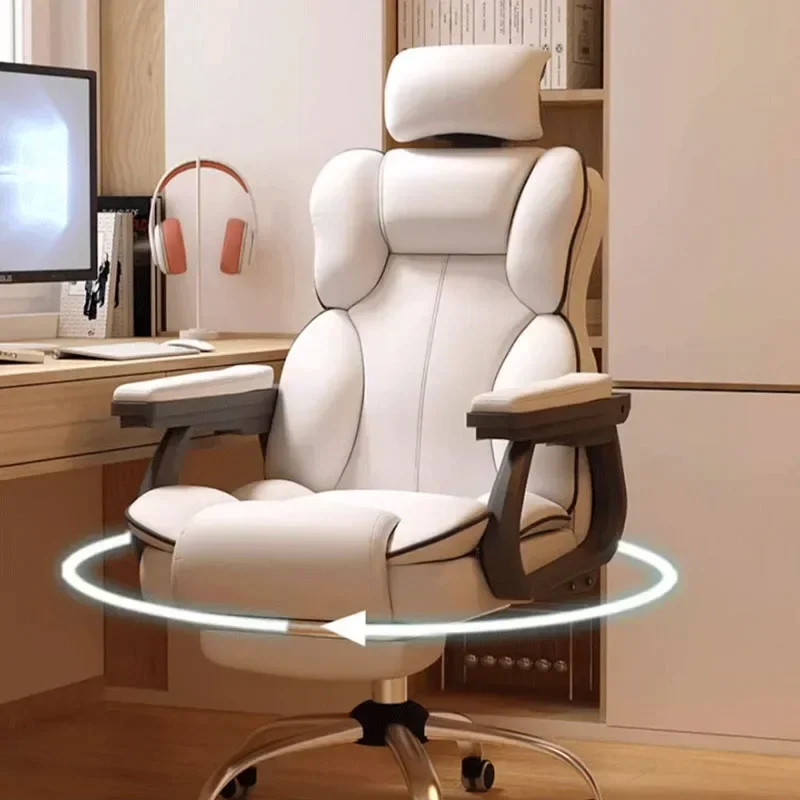 Computer Cushion Office Chair Armrest Back Support Desk Gaming Ergonomic Chair Living Room Fauteuil De Bureau Home Furniture