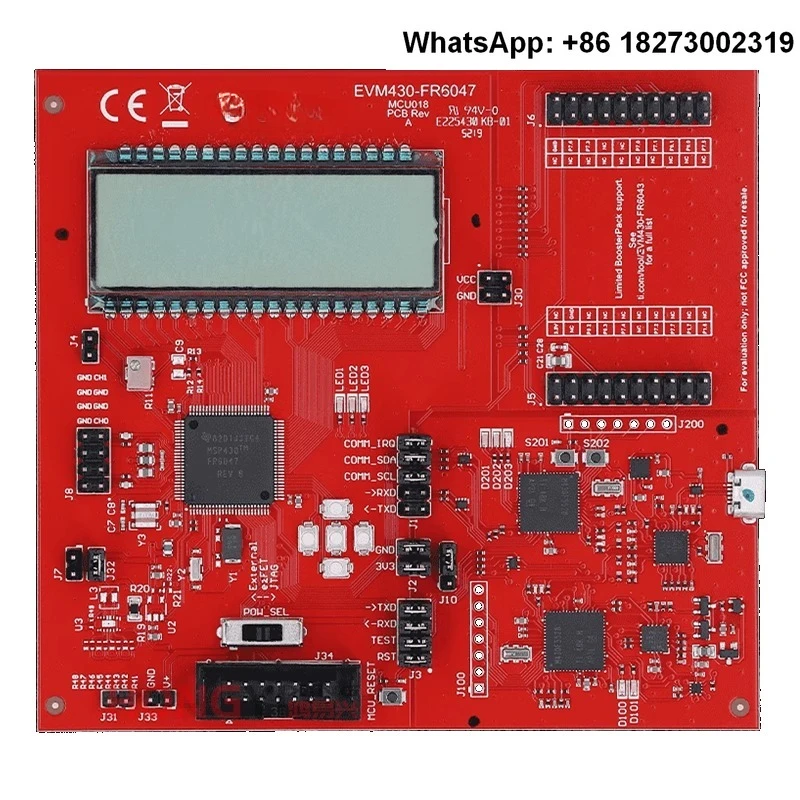 EVM430-FR6047 MSP430FR6047 MCU Ultra Low Power Induction Evaluation Module