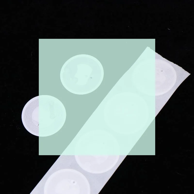 

10Pcs 25mm RFID Tags Stickers Ntag215 NFC Tag 13.56MHz ISO14443A Sticker Phone Available RFID Adhesive Label