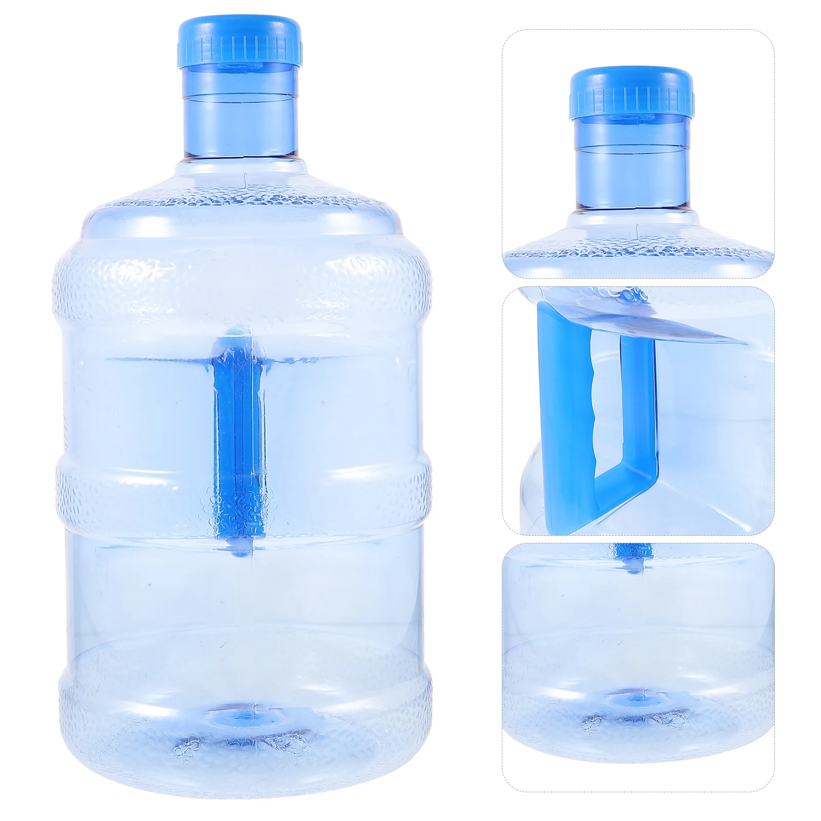 5 Liters Pure Water Bucket Mineral Bottle (5l) Storage Tub Barrel Portable Travel