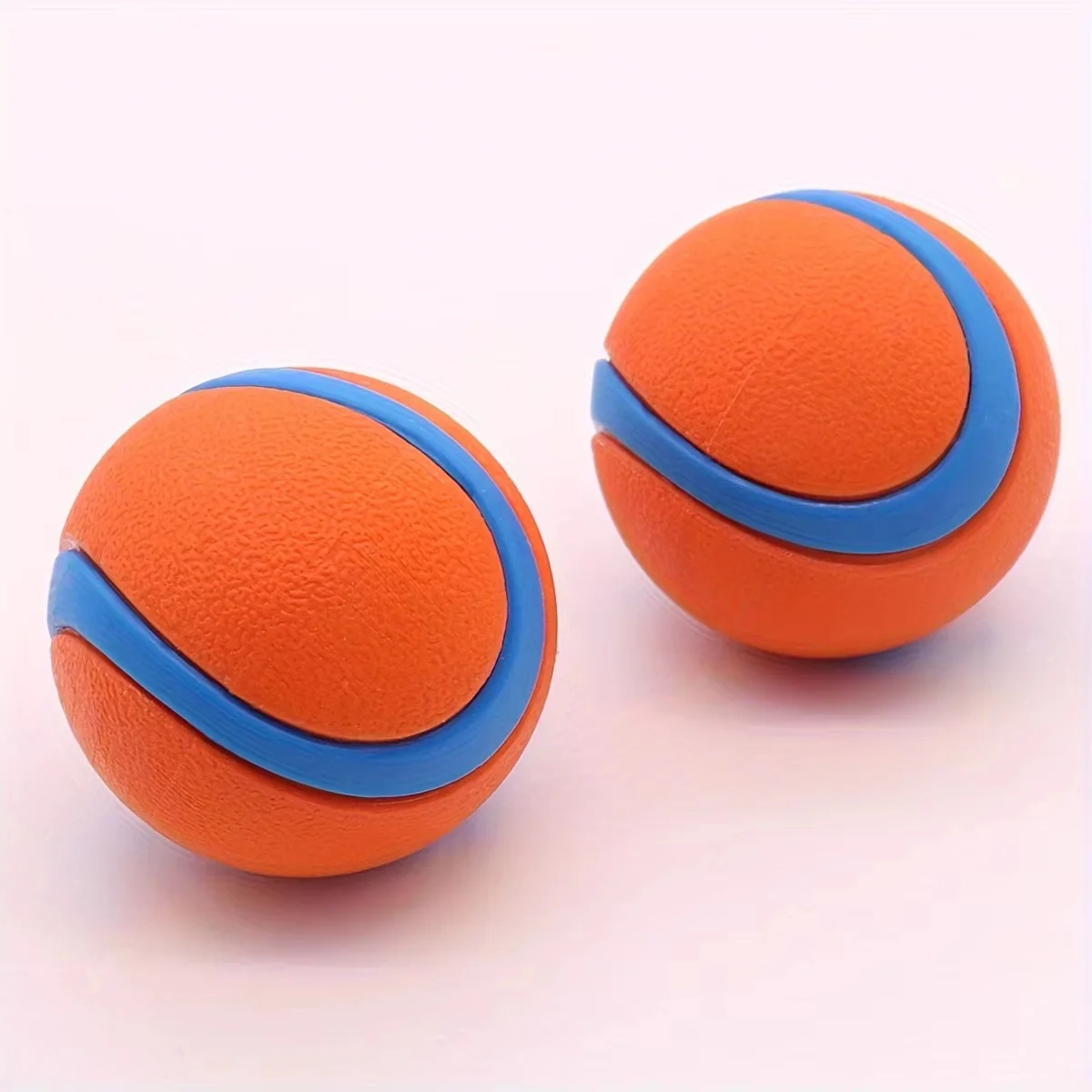 Langlebiger Silikon-Kau-Ball für Hunde - Interaktives Haustierspielzeug für mittelgroße Rassen, zur Zahnreinigung & Spielspaß, Hundespielzeug – Detail 2