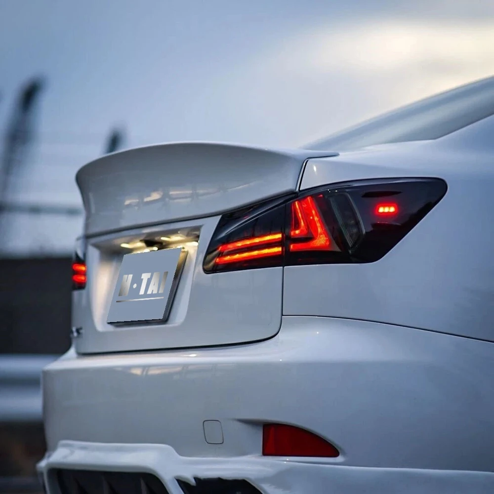 Paar Rücklicht Montage Für Lexus IS250 IS350 ISF 2006-2012 rückleuchten LED Rücklicht Bremslicht Fahren Lichter blinker