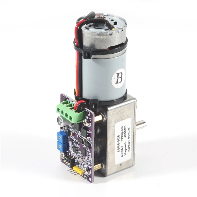 AC88-ASME-SQ Servo Magnetic Encoder Worm Gear Reducer Motor Integrated Machine For Large Robots Manipulator