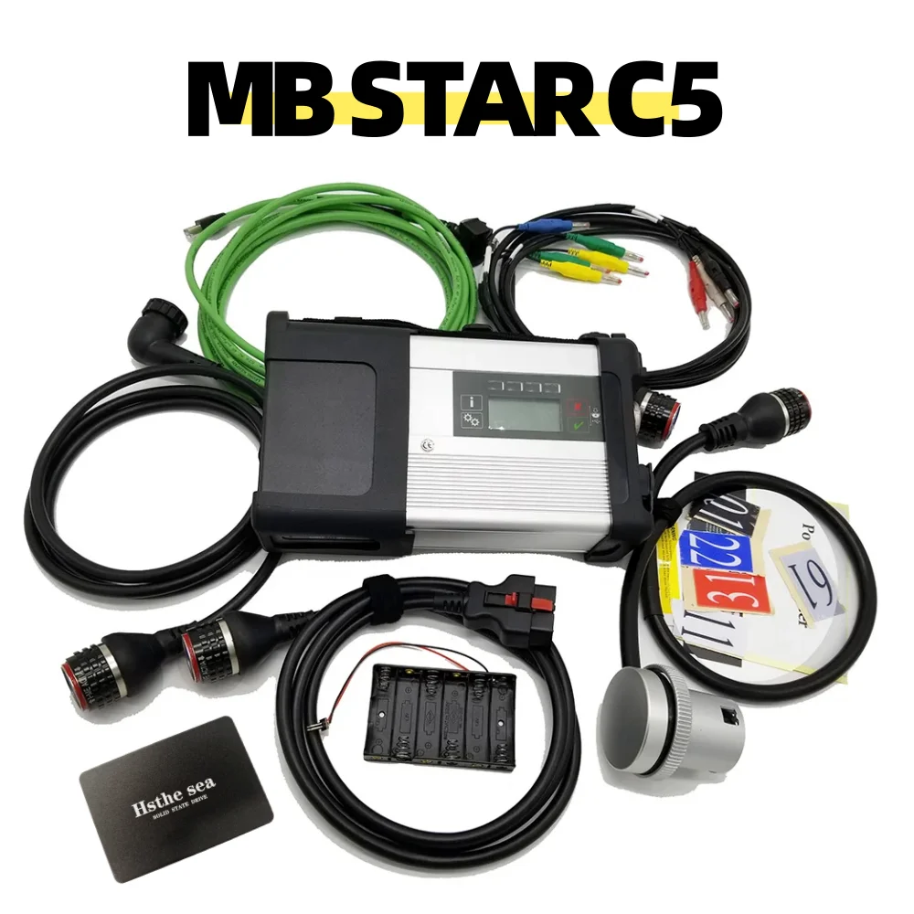 

MB Star C5 Car Truck MB STAR C5 DOIP WIFI Diagnosis Multiplexer SD Connect C5 with Xentry Car SSD software Diagnostic Tool