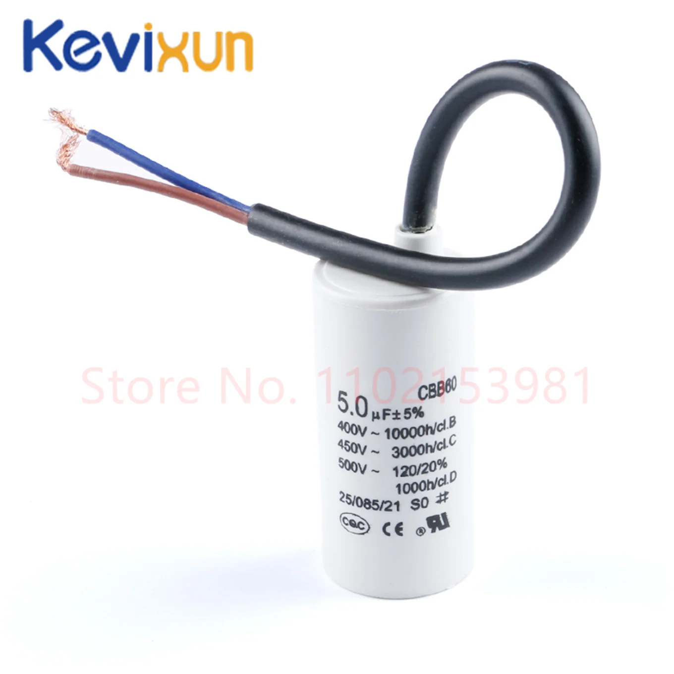 Motor Run Capacitors CBB60 450V AC Starting Capacitor 5% 2/4/5/6/8/10/12/14/15/16/18/20/25/30/40/45/70/80UF for Washing Machine