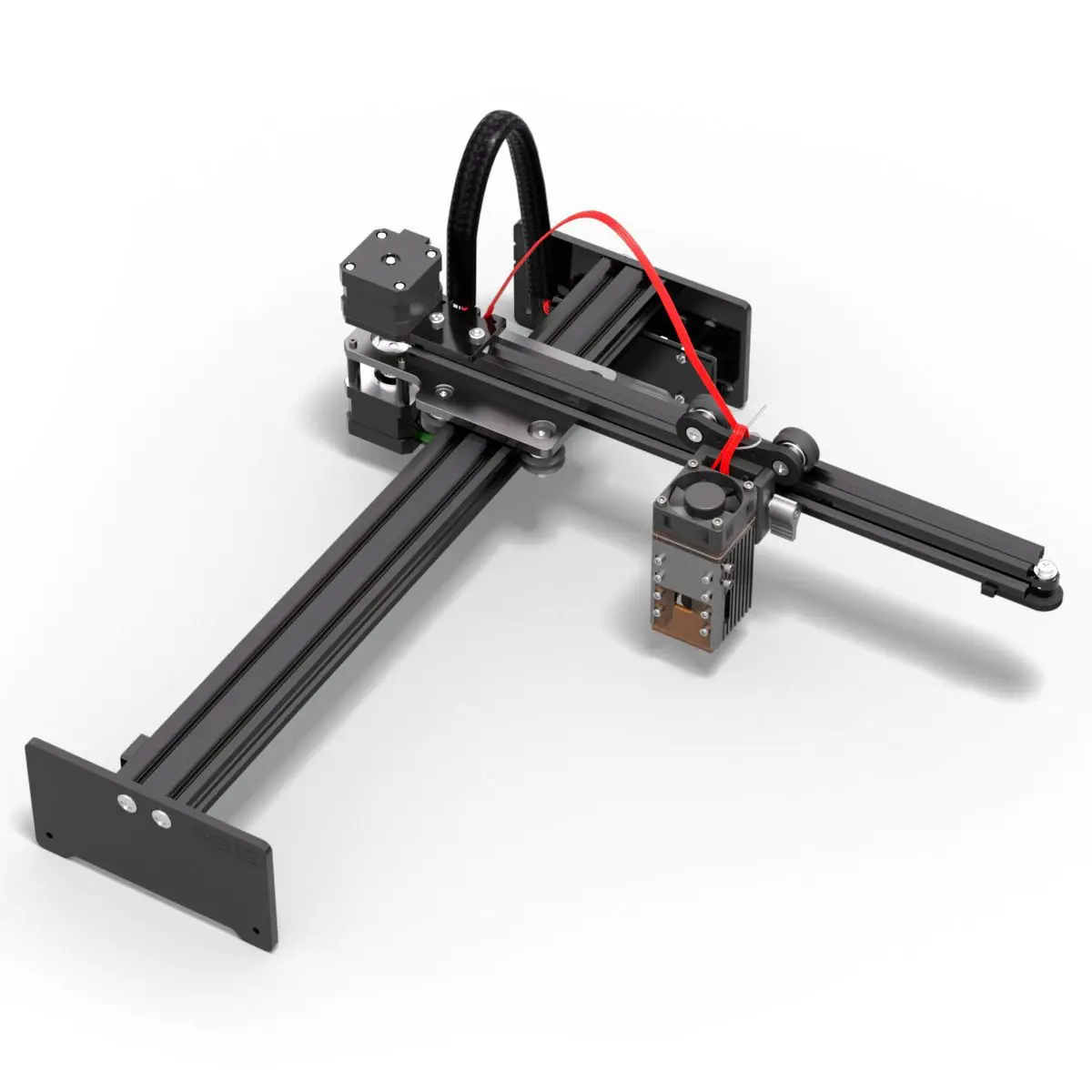 A40640 Automatic Mini Laser Marking & Engraving Machine, Laser Etcher for Leaf Carving, Glass, Street Vendor Use