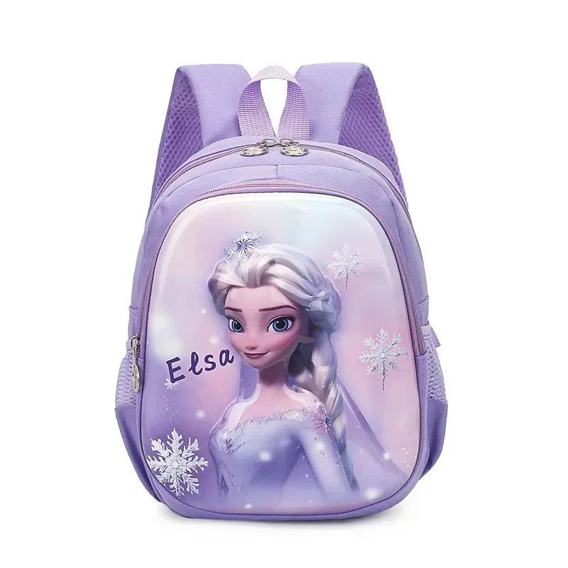 

Disney Frozen Elsa New Hard Shell Children's Schoolbag Cartoon 3D Pattern Kindergarten Backpack Baby Shoulder Bag handbag