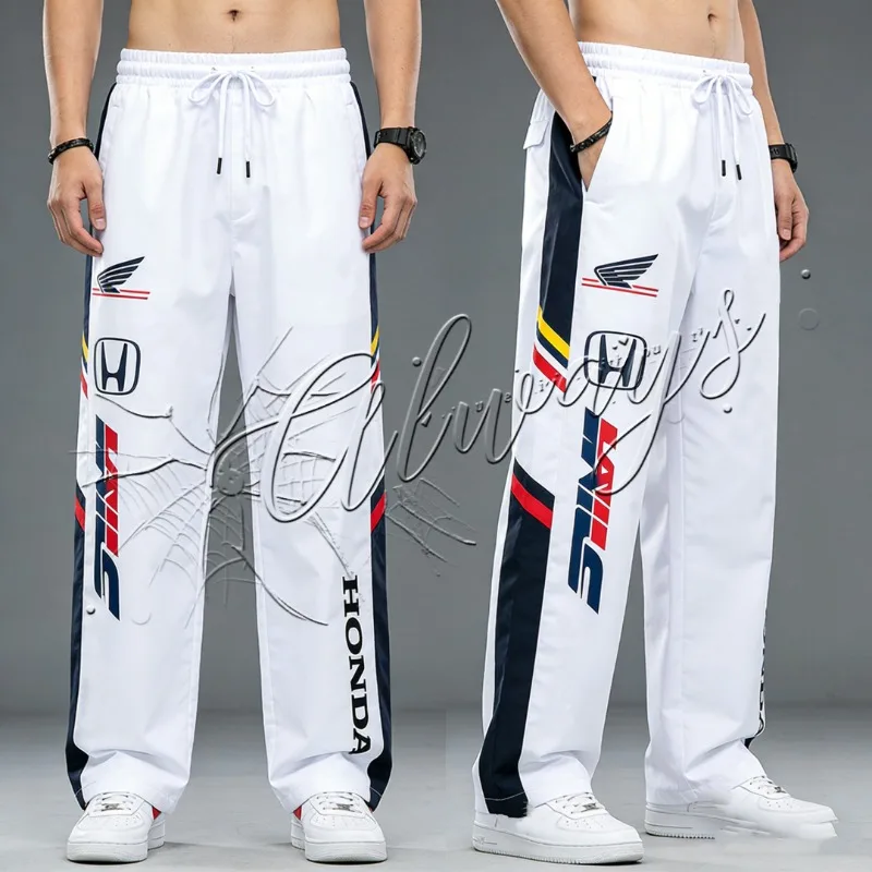 

2026 Summer New Honda Motorcycle Mountain Off Road Racing Pants Men's Sports Fitness Watch Quick Drying Pants Breathable Pants