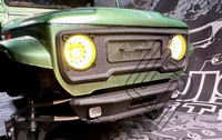 Vanquish Products  VS4-10  Phoenix PHL-8 FJ40 1/10 Scale ROCK Crawler Truck High brightness front headlight spotlight and grille