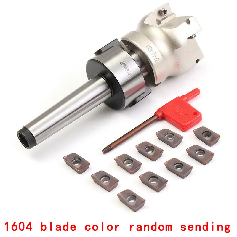 MTB2 MTB3 MTB4 FMB22 + BAP400R 50 22 Face End Mill Cutter + 10pcs APMT1604 Carbide Inserts For CNC center