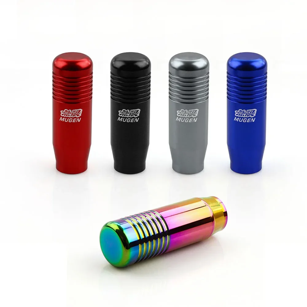 

8.5cm Mugen Gear Shift Knob Stick Manual Transmission Universal Car Aluminum Extended Mugen Gear Shifter Gear Head Knob