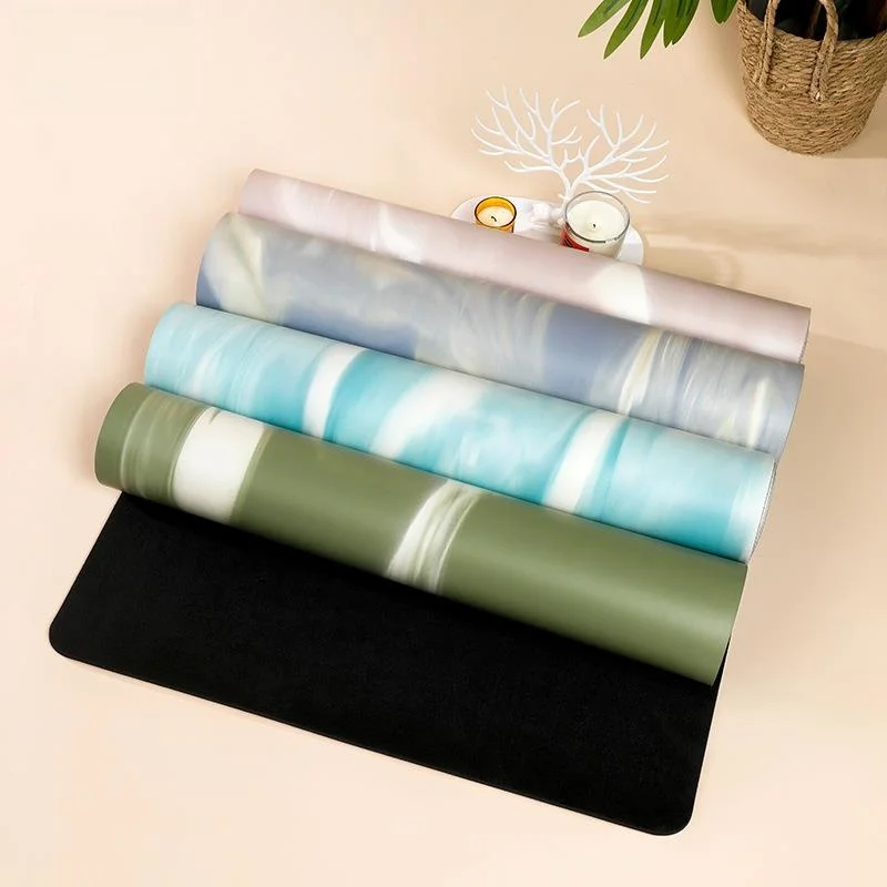 thickened-gradient-color-pu-natural-rubber-anti-slip-absorbent-yoga-mat-fitness-exercise-pad-sports-equipment-accessories