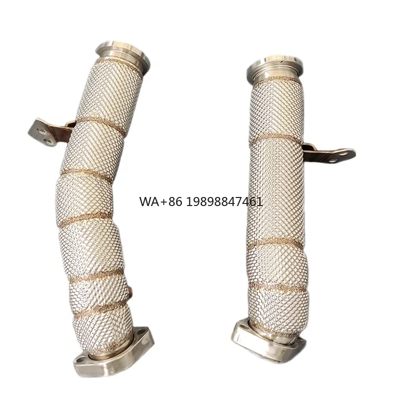

High Quality Straight Flow Sport Downpipe for Mercedes Benz C43 Amg W205 3.0t 2017- Stainless Steel 304 Downpipes Exhaust