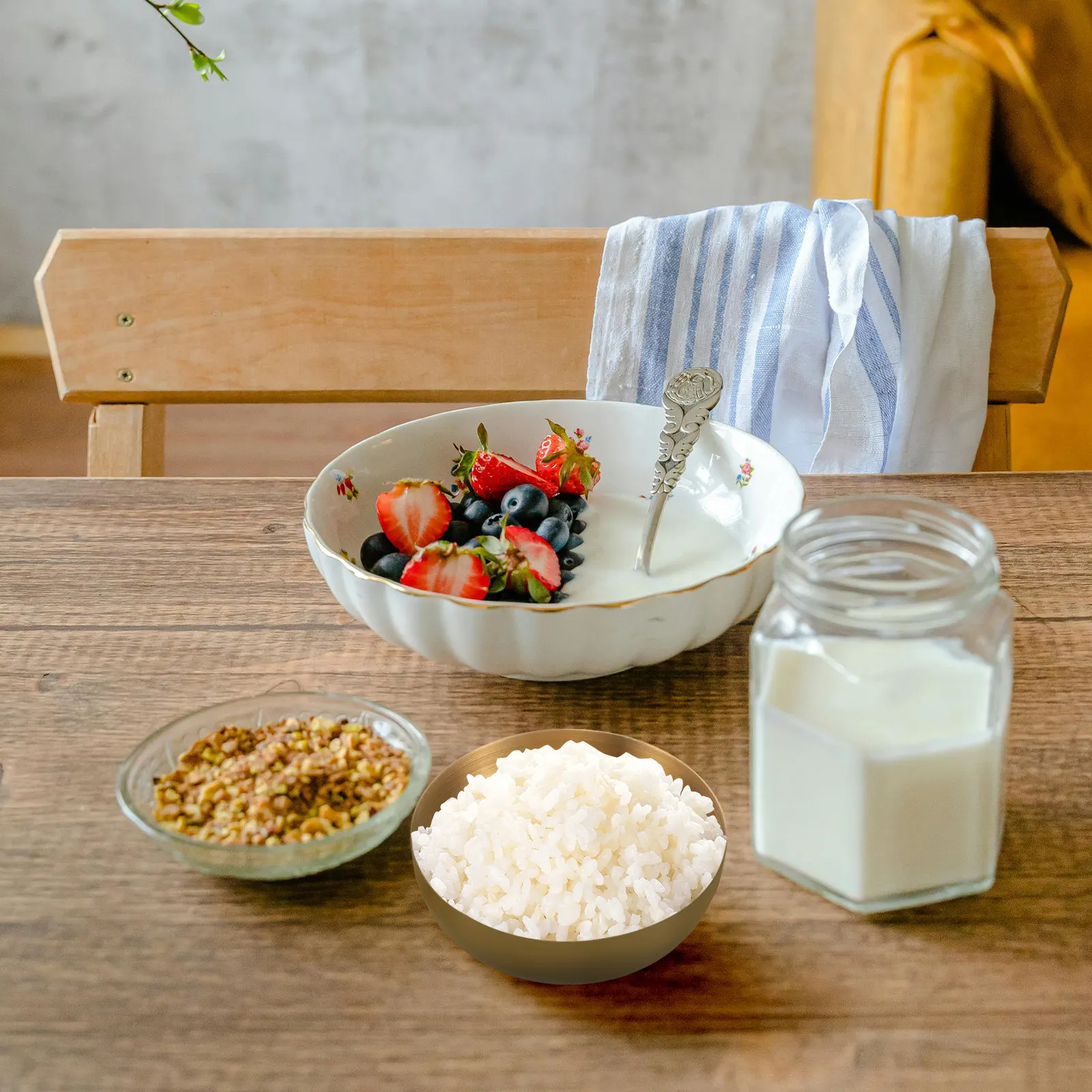 Tazón Redondo de Acero Inoxidable 304 Estilo Coreano con Tapa para Cocinar Arroz al Vapor, Sopa, Cereal, Salsas, Condimentos, Frutas, Postres y Almacenamiento