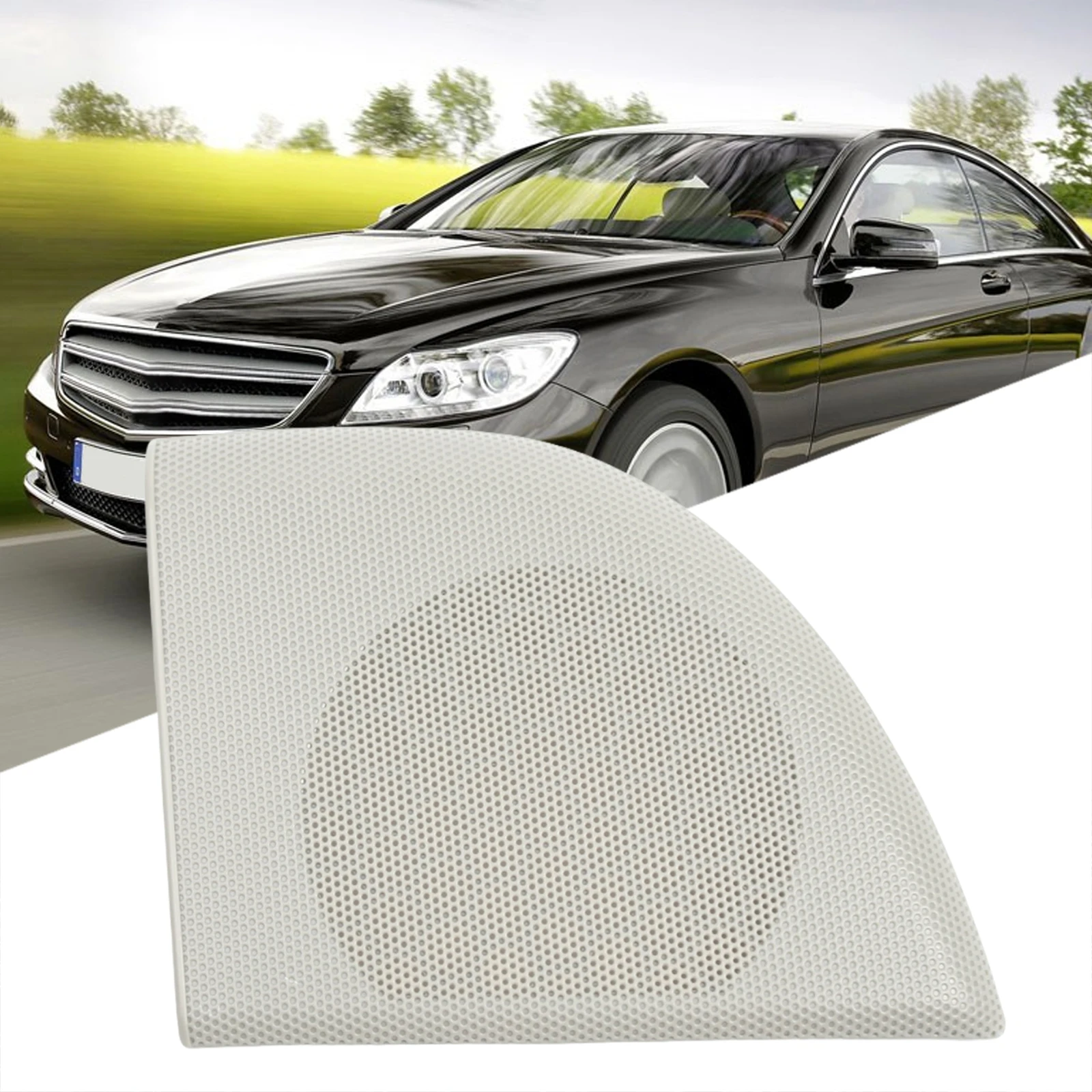 

Car Door Speaker Cover Replacement Part Car Front Door Audio Sound Loudspeaker Cover for Mercedes C-CLASS Coupe CLC-CL203 01-11