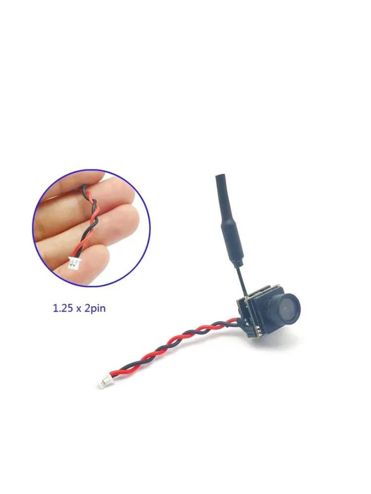 S25 5.8G 48CH 25mW 600TVL AIO FPV Microcamera - afbeelding 2