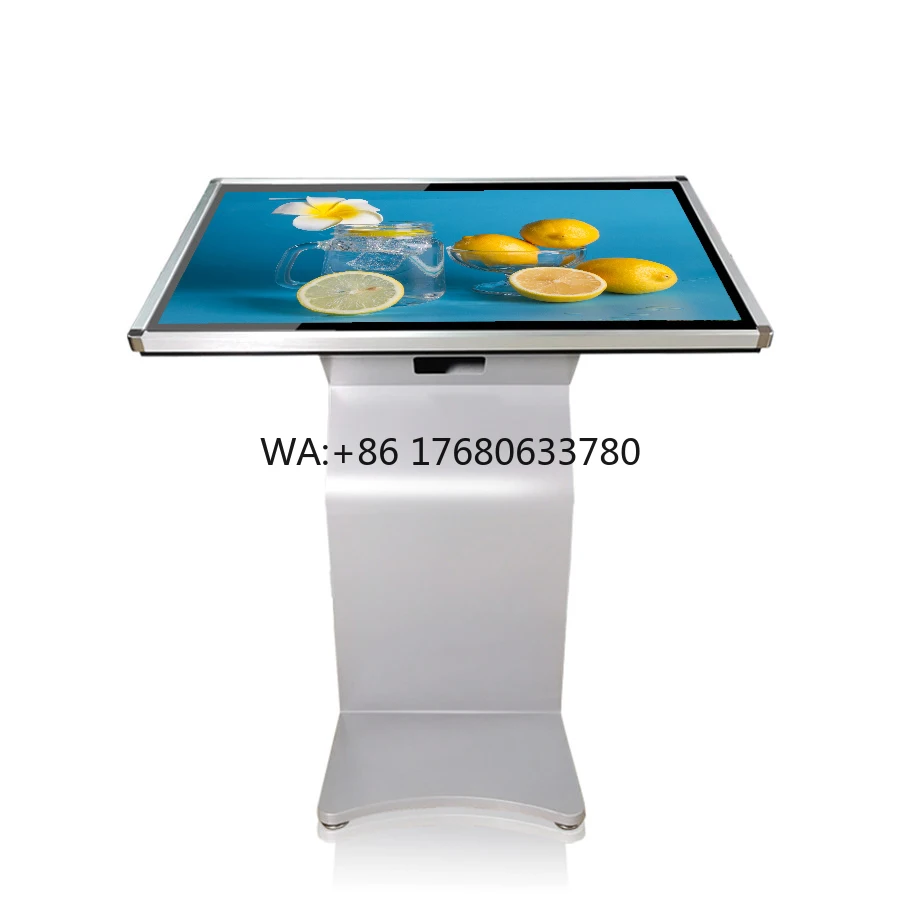 Metal Kiosk for Ordering and Information Checking Fast Food Self-Service Indoor Terminal
