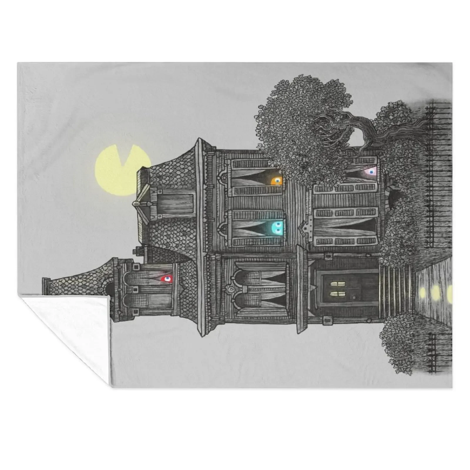 

Haunted by the 80's Throw Blanket Decorative Throw Moving Luxury St sofa bed Blankets