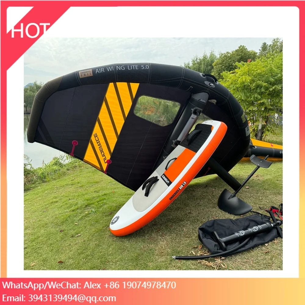 

Oem Odm Water Fly Windsurfing Kitesurf Complet Pump Wind Surfing Gear Inflatable Surf Wingfoil Board Wind Surfing Wing Board