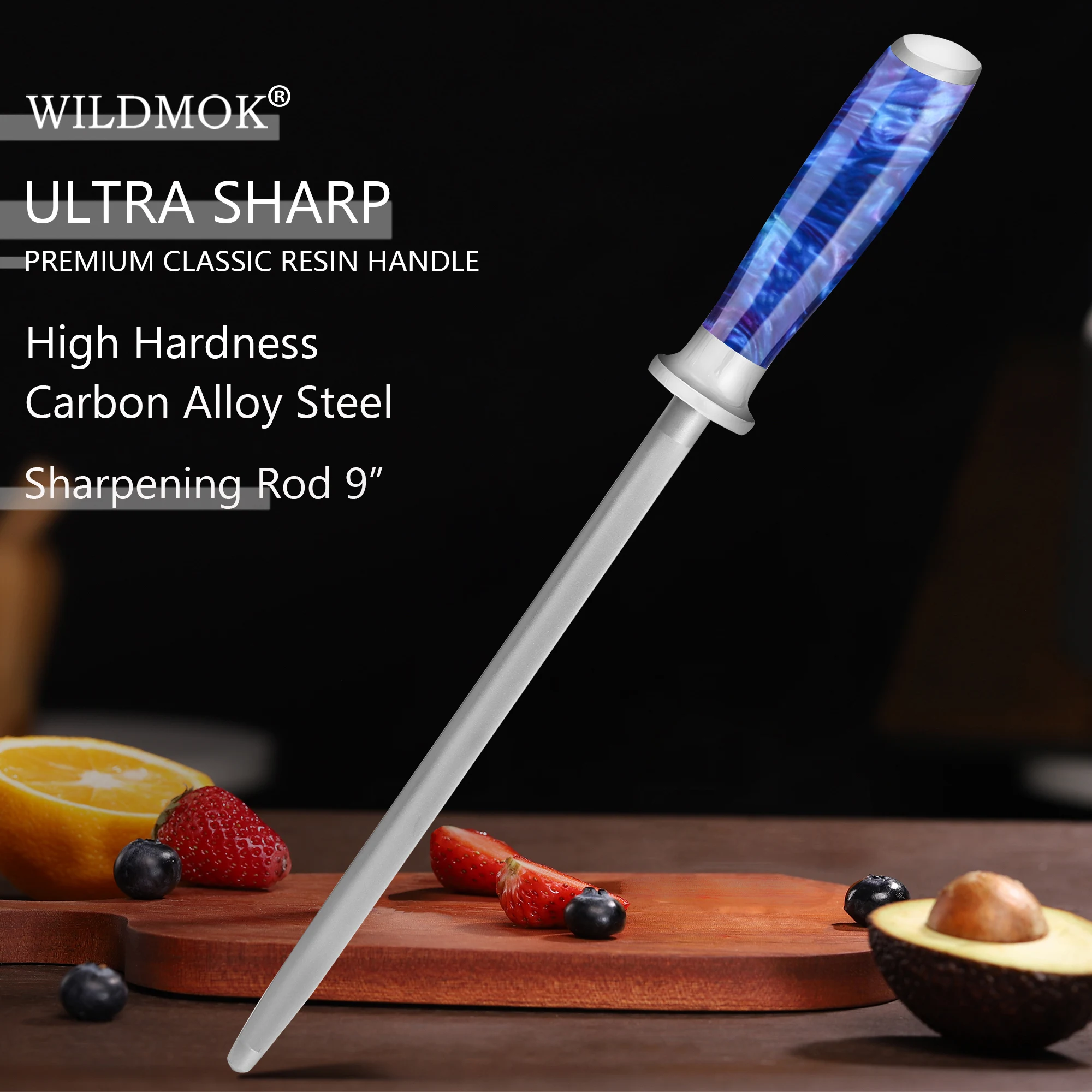 WILDMOK Professional Honing Rod 9