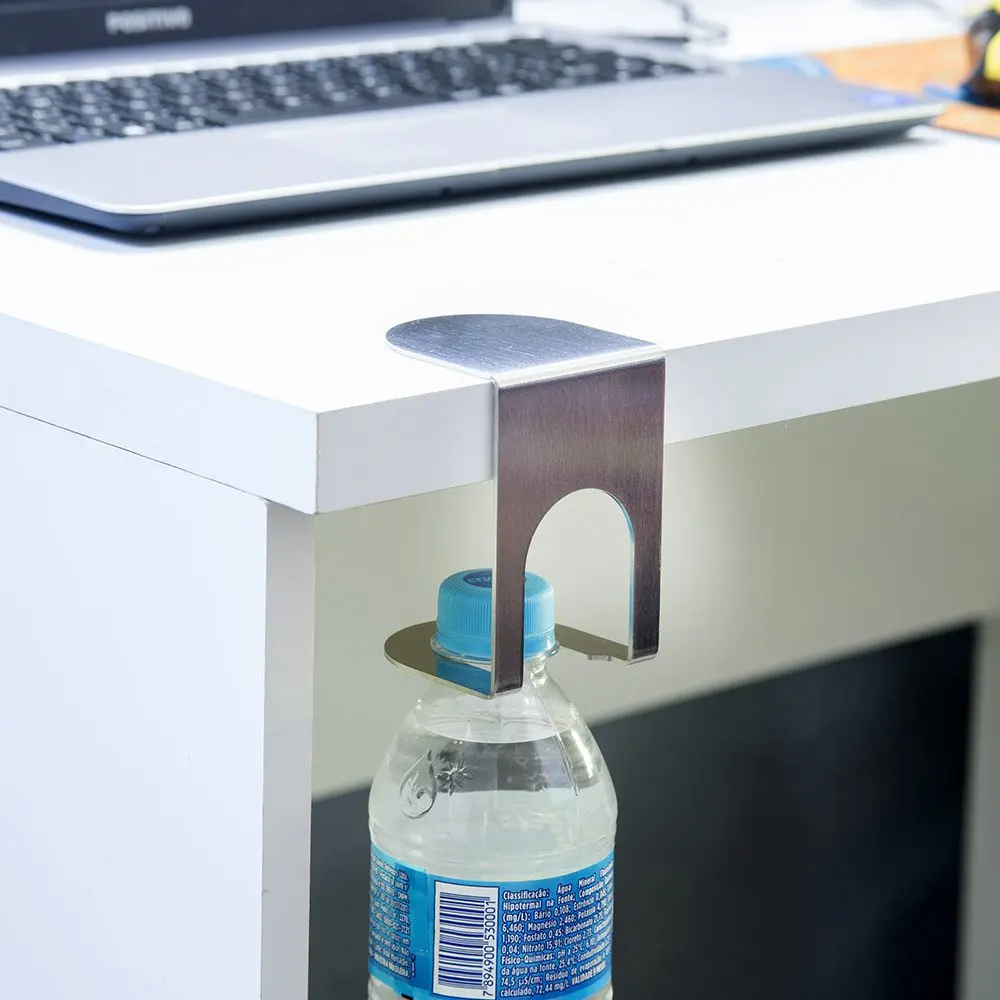 Polished/Brushed Office Table-Pet Bottle Holder