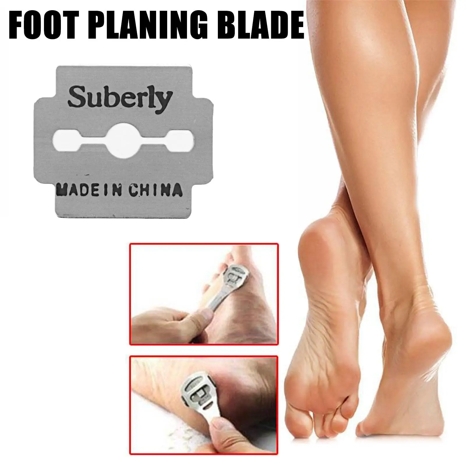  Foot Care Pedicure Machine Callus Razor Hard Dead Skin Remover Corn Knife Razor Pedicure Foot Tool Sharp