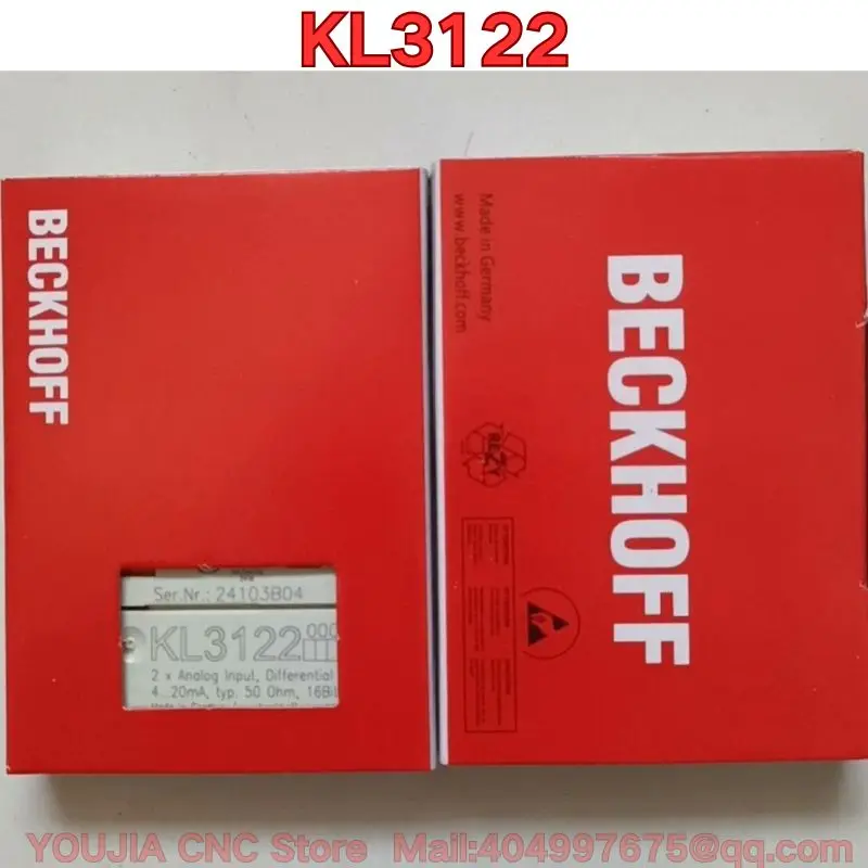 

Новый модуль ПЛК KL3122 Новейшее предложение 2026 года.