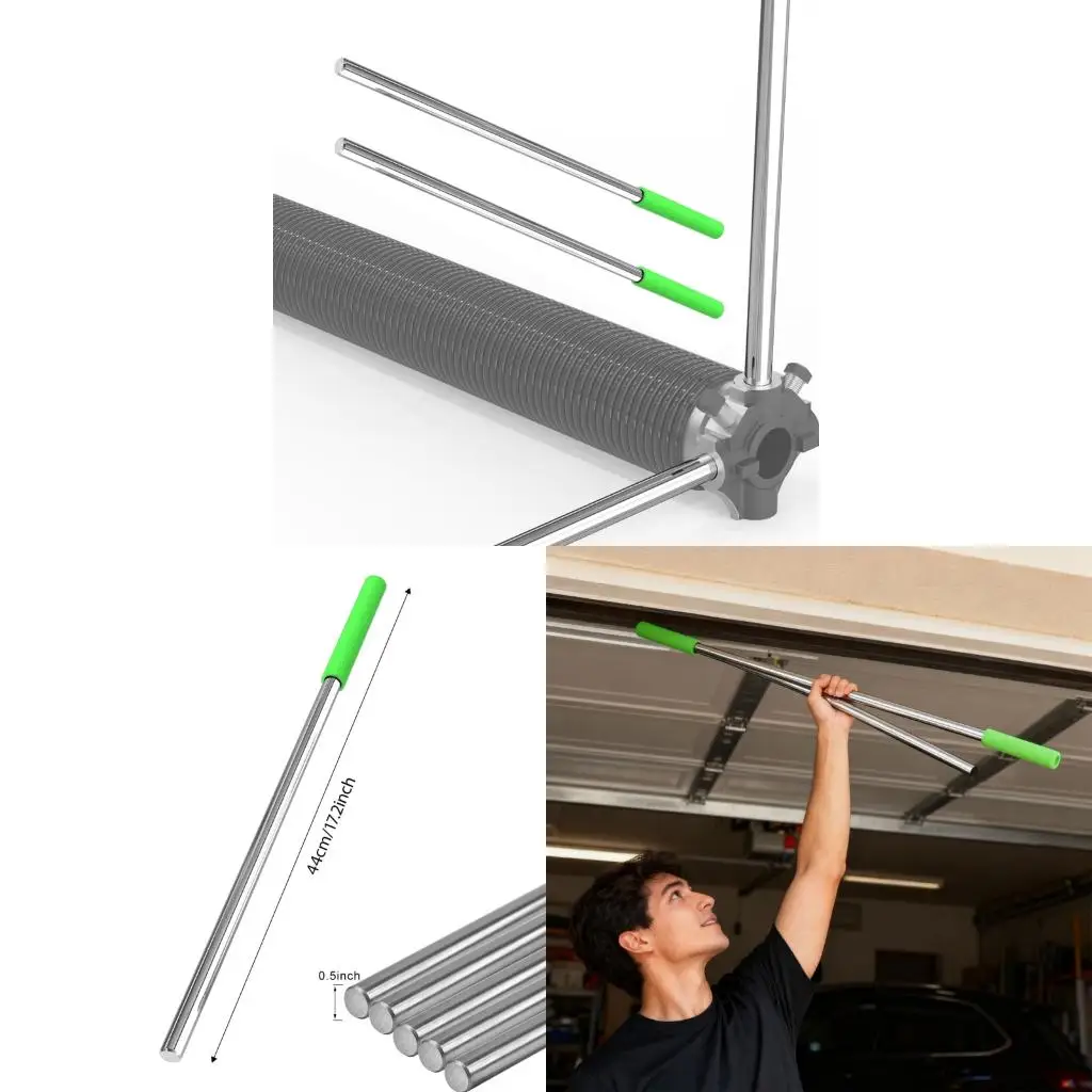 

Professional Twist Spring Winding Shafts For Garage Door Repair Foot Diameter Firm Hold