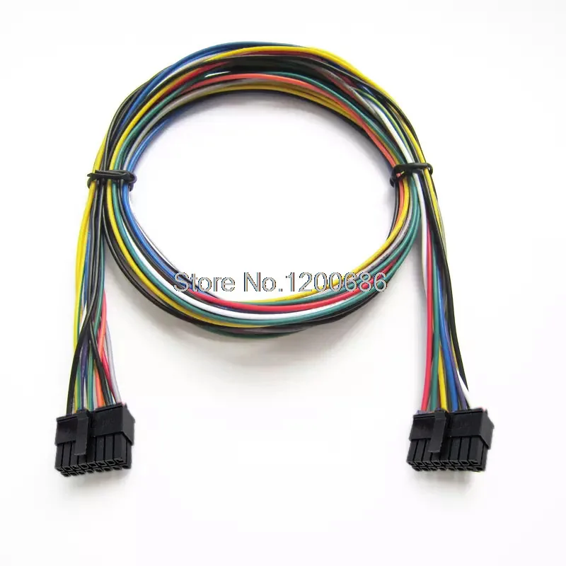 

1.5M 150CM 16PIN 20AWG double head male Micro-Fit 3.0 43025 Molex 3.0 2x8pin 0430251600 16 pin Molex 3.0 2*8pin 16p wire harness