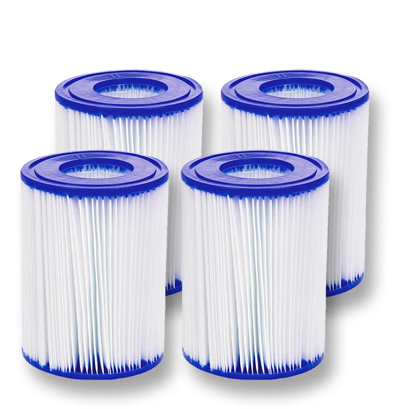 4pcs Swimming Pool Filter Cartridges Type II 58094 4pcs Washable Filter Cartridge