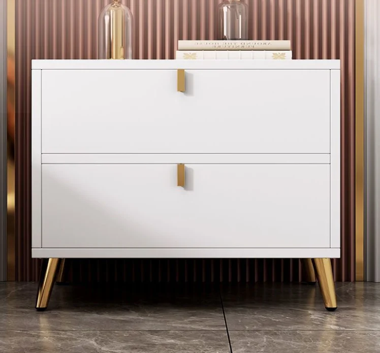 Simple Wood Night Stand Bedside Table Nightstand for Bedroom