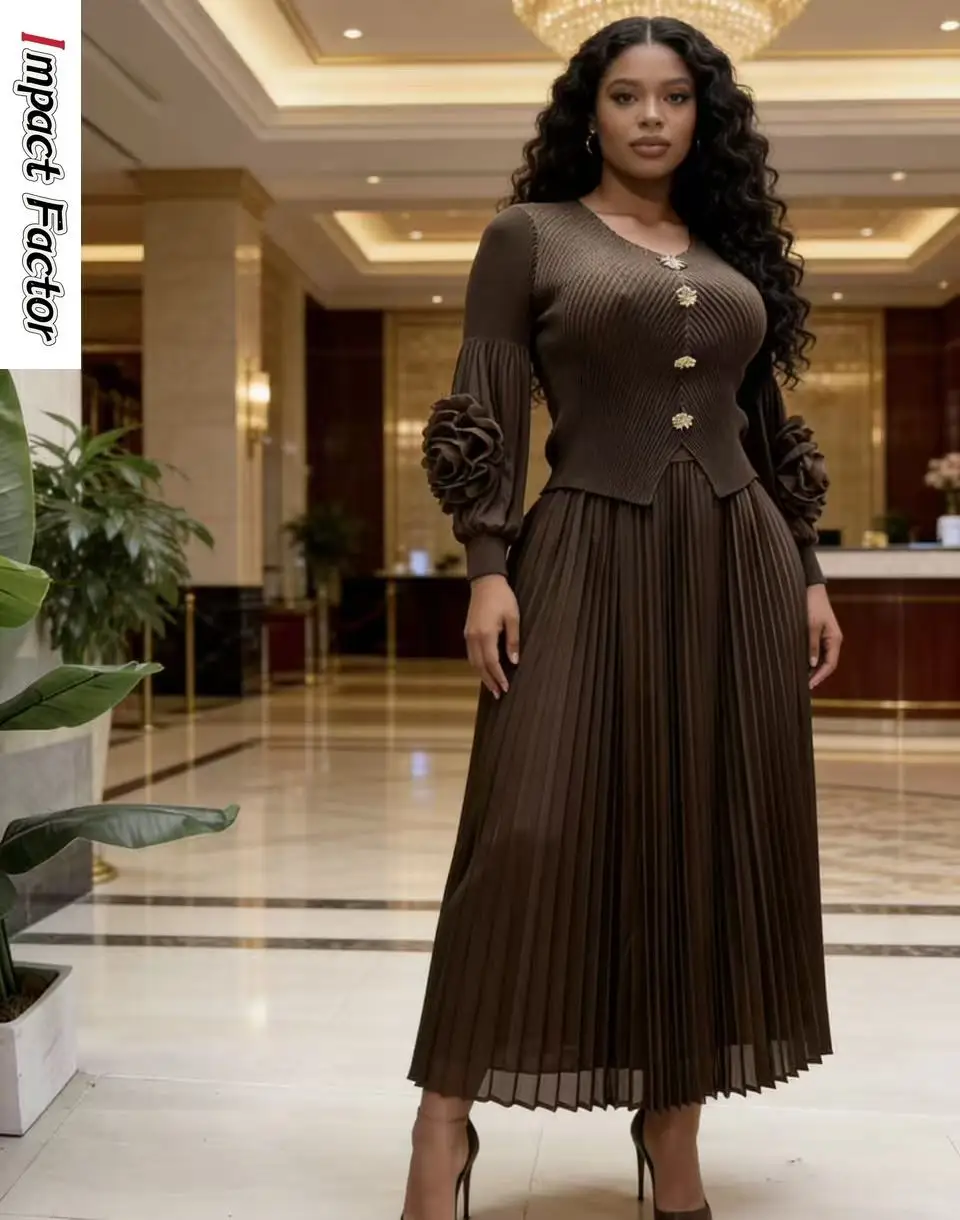 

Miyake 2026 Spring New Fashionable and Elegant Fish Scale Pleated Suit Women's High-end Thin Pleated Two-piece Set
