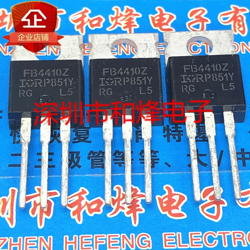 5 pces-10 pces fb4410z irfb4410z to-220 100v 97a original em estoque