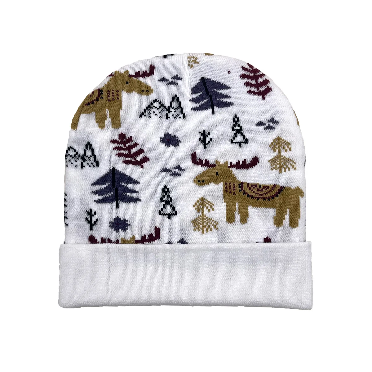 قبعة صغيرة مطبوعة على شكل حيوانات للجنسين - قبعة جمجمة منسوجة ناعمة للرجال والنساء، قبعة شتوية أنيقة للاستخدام الخارجي للأنشطة الترفيهية #5