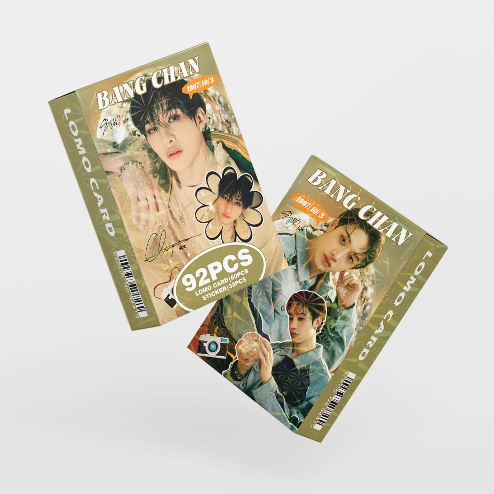92 بطاقة صغيرة للمشاهير الكوريين، بطاقات تهنئة "هولو" جديدة، ملصقات، بطاقات لومو، بطاقات صور المشاهير القابلة للجمع #2