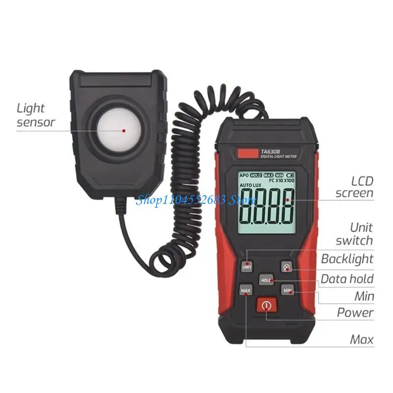 Y6gd untuk rekayasa pencahayaan meter fotografi luxmeter fotometer terintegrasi