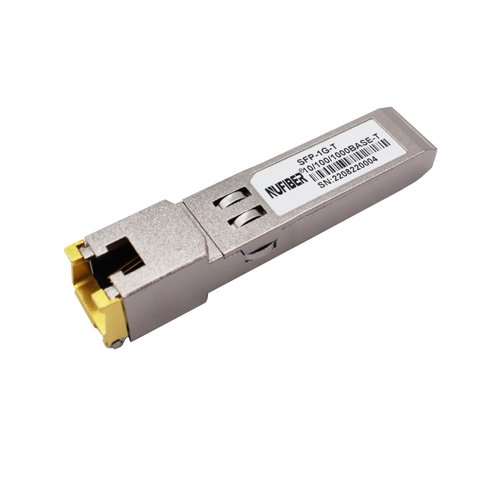 Gigabit RJ-45 Module 10/100/1000M-T UTP Ethenet Transceiver 100m compatible with MikroTik