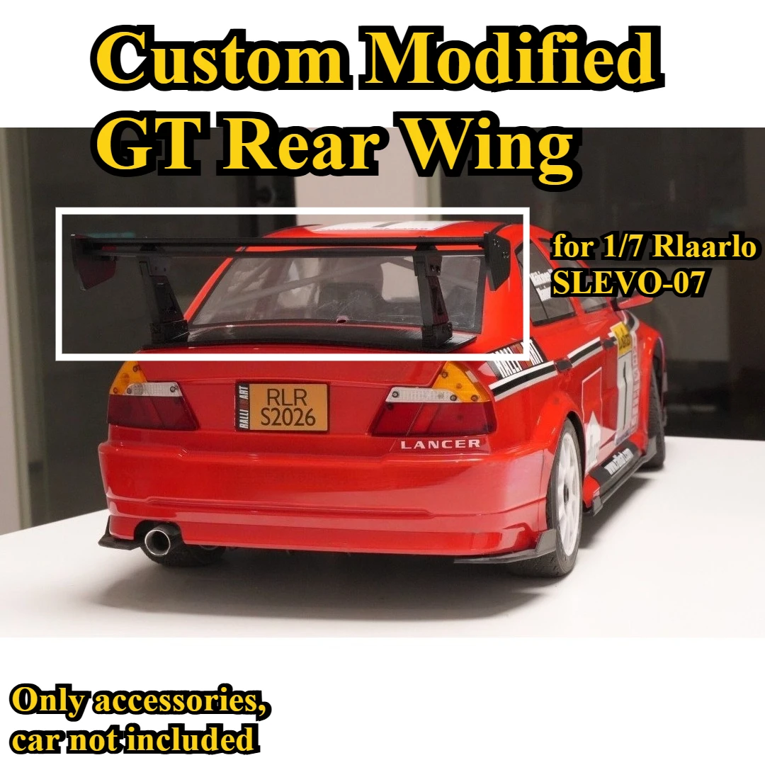 rc-racing-modification-custom-gt-spoiler-for-rlaarlo-slevo‑07-1-7-rc-rally-car-aerodynamic-simulation-appearance-upgrade-part