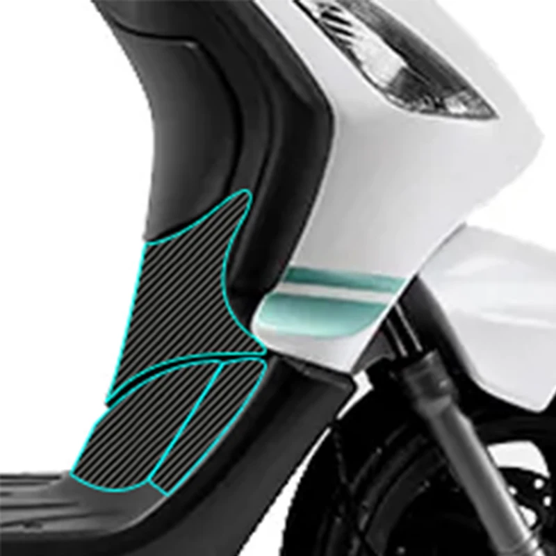 For piaggio FLY150 sticker Car sticker protection film Carbon fiber anti wear cover scratch sticker modification accessories