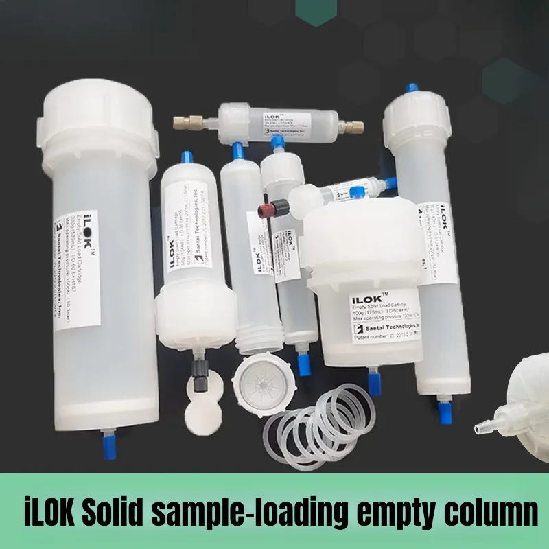 ILOK Solid Sample Column Separation Purification Chromatography Column Positive Phase Reverse Phase PP Empty Column Ruhr Joint