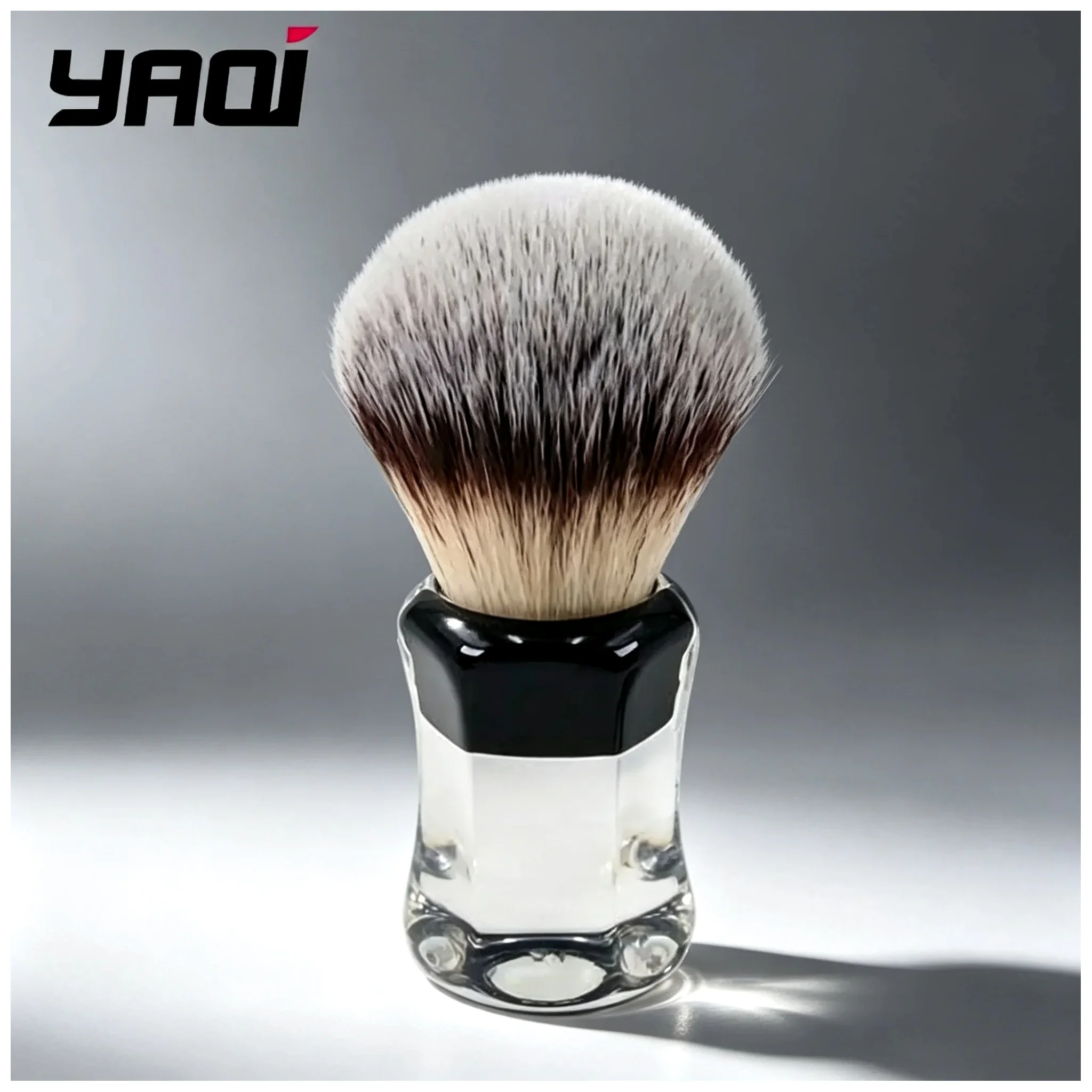 YAQI Robin Synthetic Hair Clear Handle Wet Shaving Brush Men Shaving Products Wet Shaving Products NEW 2026 Men