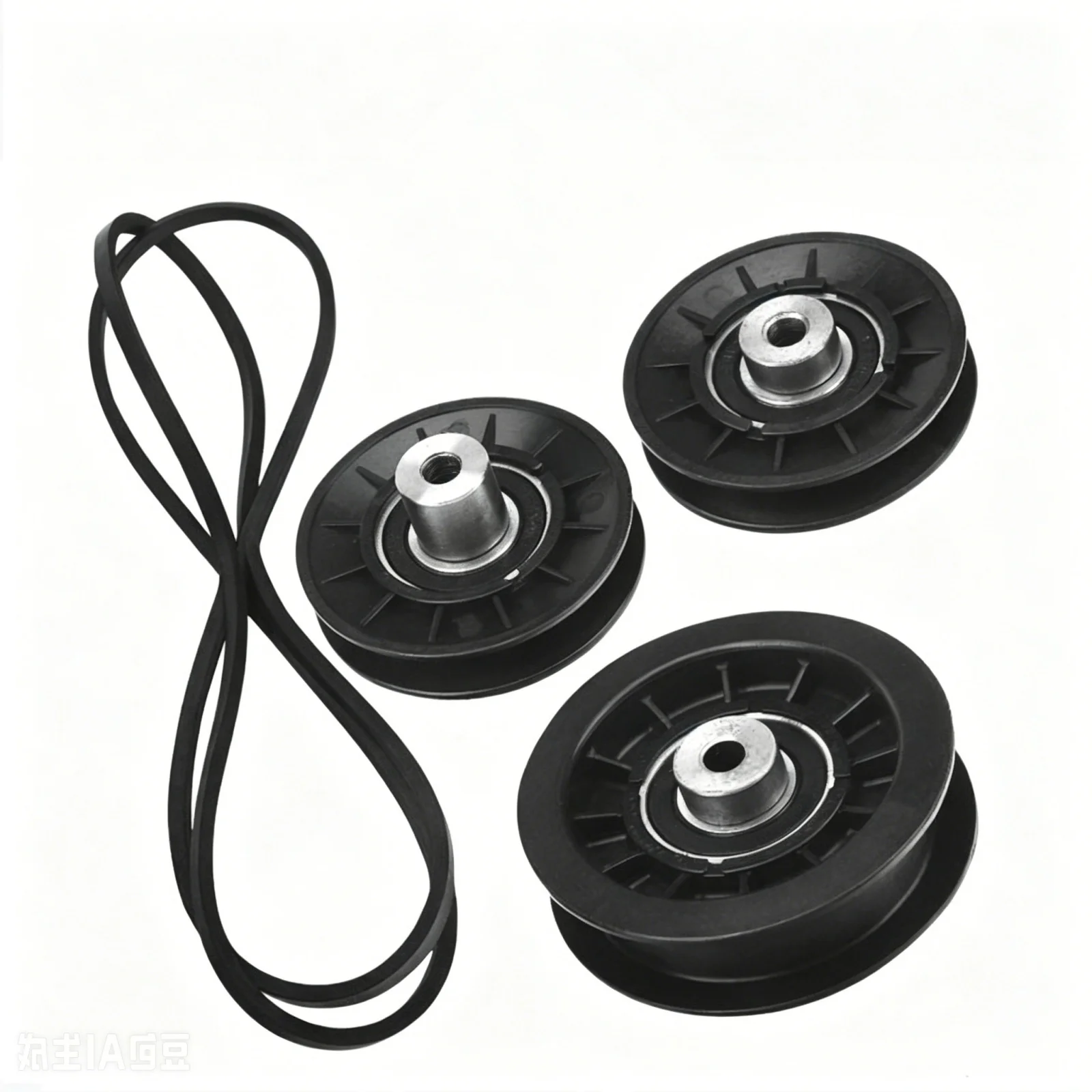 Idler Pulley Kit for Murray For Lawn Tractors Including 86 x 1/2 Drive Belt AM121967 Compatible with Multiple Models