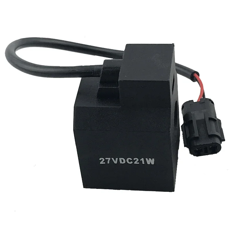 Excavator R510-5 R210-9 Pilot Travel Fast and Slow Gear Solenoid Valve Coil DC24V DC12V 21W