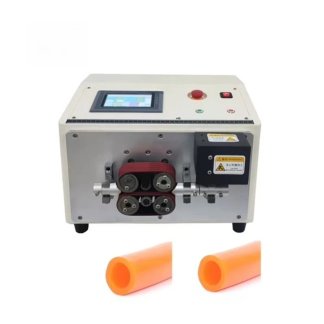 High Precision Pipe Cutting Machine Equipped with English Interface and Belt Feeding
