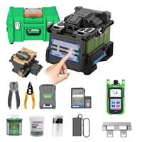 KOMSHINE Fiber Fusion Splicer FX39 with 6 Motors Core Alignment Splicer 4.3 Inch Optical Fiber Splicer with 6S Fast Splicing