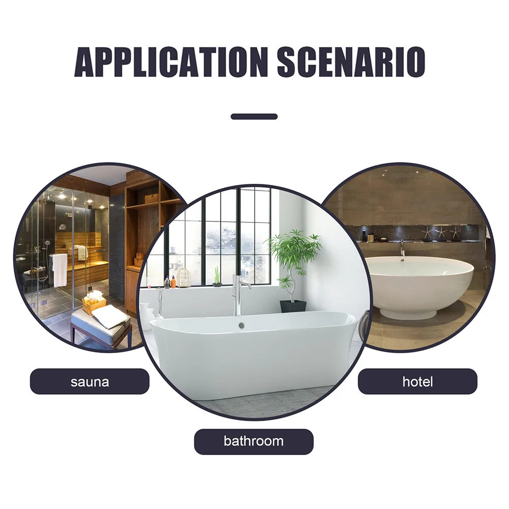 

4Pcs Bathroom Floor Mats Tpe Anti-Slip Comfortable Feel Splicing Ground Mats Home Decor Floor Mat Non-Slipping Cushions