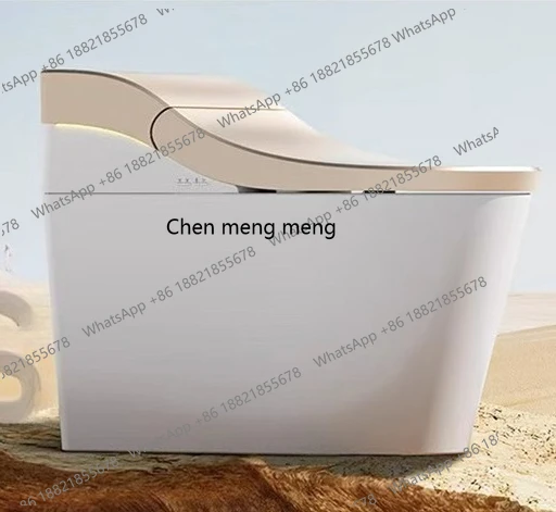 Smart toilet, plug-in-free, plug-in-free, with water tank, ergonomic, automatic toilet