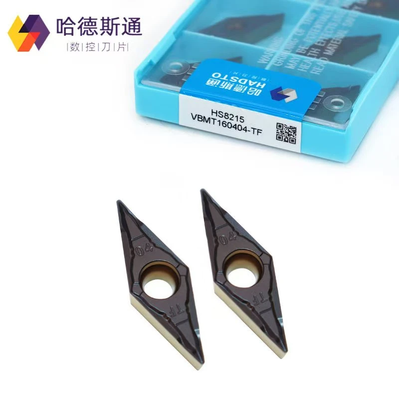 

Vnmg 160404 -Tf Vnmg 160408 -Tf Hs8215 Hadsto Original Lathe Turning Carbide Tool Finely Processed Steel Parts Outer Circular Cnc Turning Blade