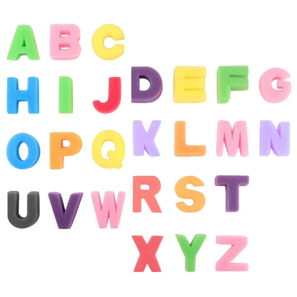 

26 Pcs Alphabet Sponge Stamp DIY Stamps Letter Sponges Paint Kid Painting for Kids